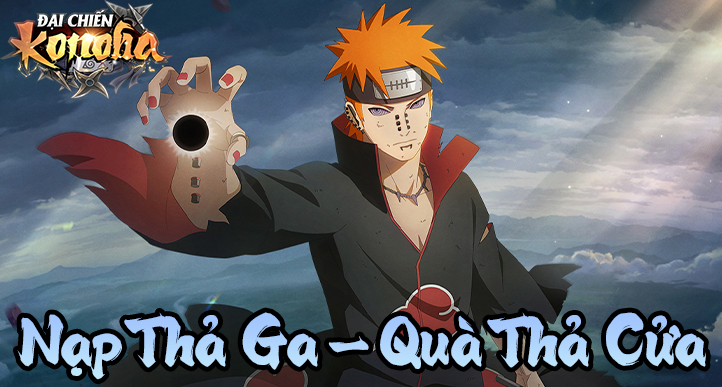 Tha hồ nạp thả cửa